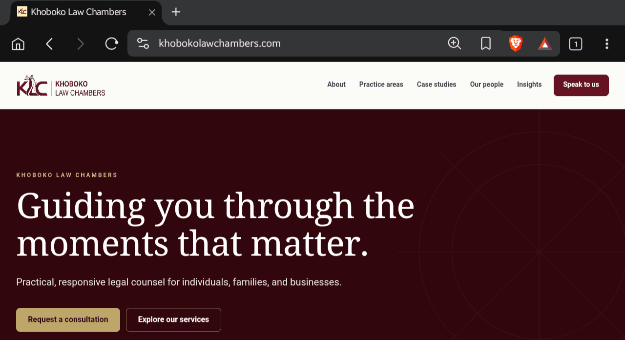Front page of the